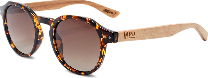 Moana Rd Sunnies - Rocca - Tortoise with Wood Arms