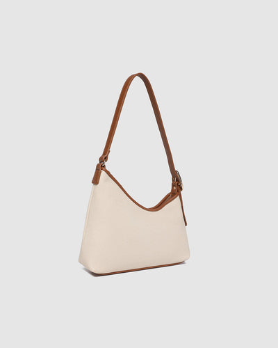 Louenhide Amelia Shoulder Bag - Canvas/Tan
