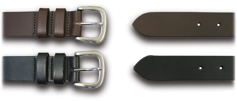 Taurus 35mm Leather Belt - Black