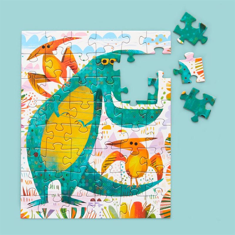 WerkShoppe - T Rex & Friends 48 Pce - Puzzle Snax