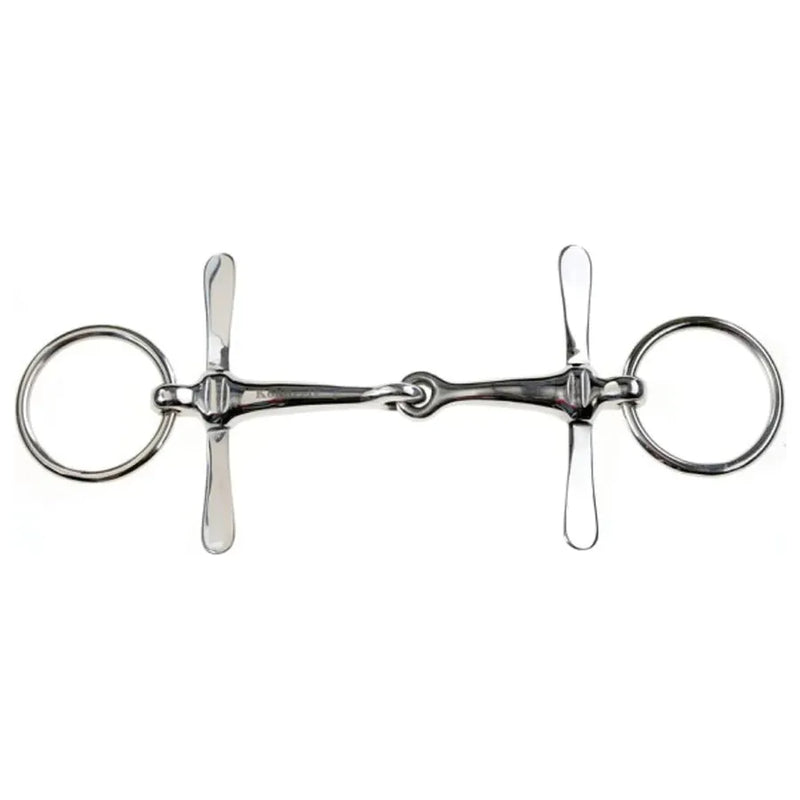 Korsteel Stainless Steel Jointed Tom Thumb Snaffle Bit