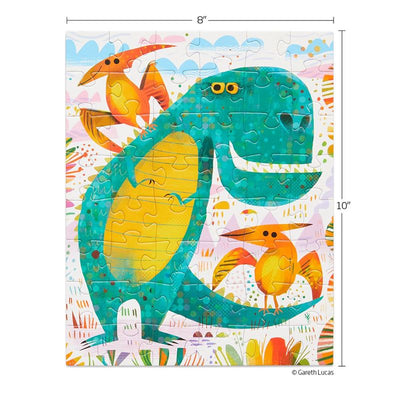 WerkShoppe - T Rex & Friends 48 Pce - Puzzle Snax