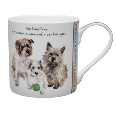 Little Dog Laughed - Manypaws - Boxed Mug