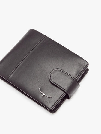 RMW Leather Wallet With Coin Pocket and Tab
