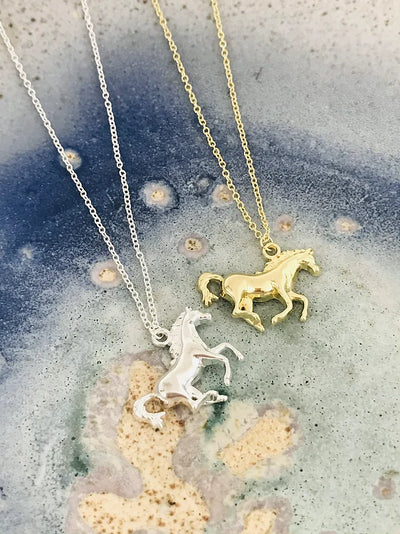 Twigg Horse Necklace - Silver