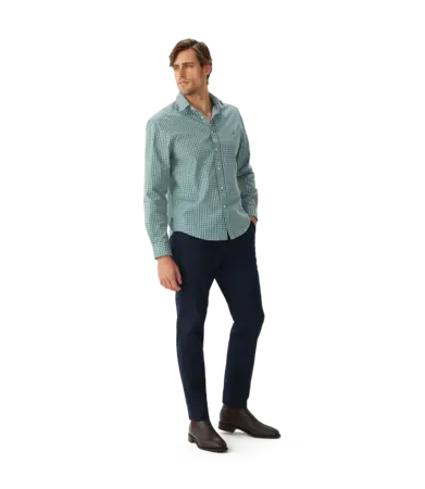 RMW Classic/Collins Shirt - Green/Blue