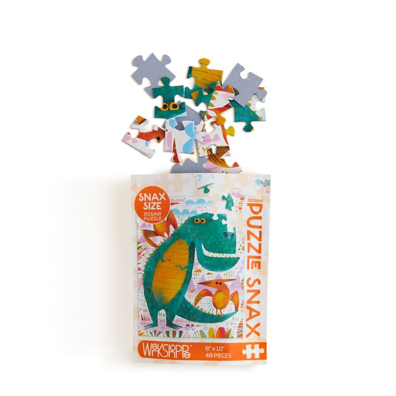 WerkShoppe - T Rex & Friends 48 Pce - Puzzle Snax