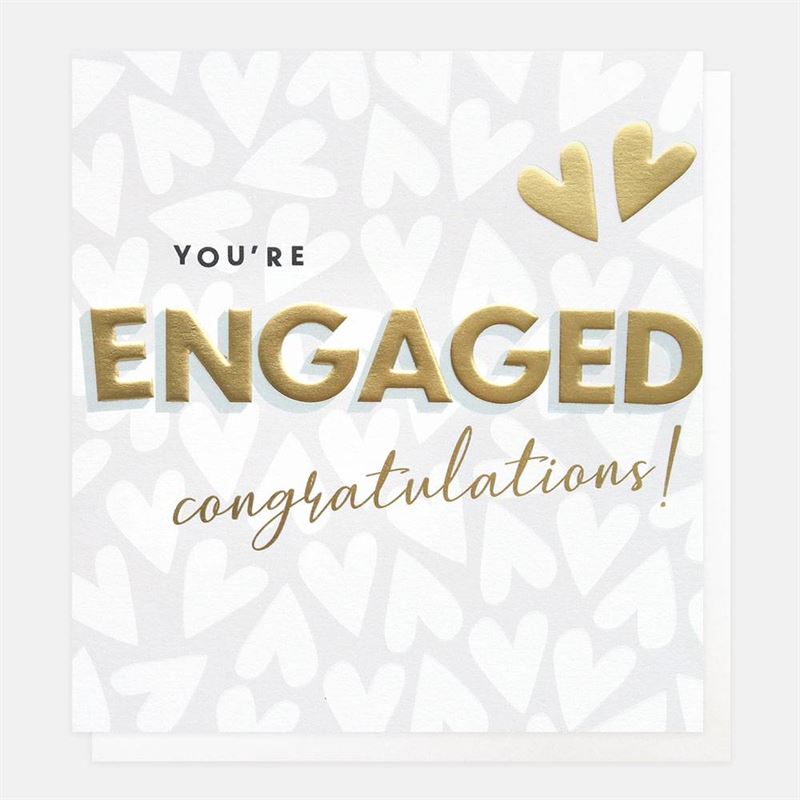 Caroline Gardner - Youre Engaged Congratulations - Engagement Card
