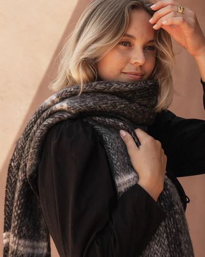 Louenhide Bristol Scarf - Charcoal