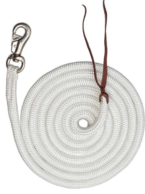 Zilco Training Lead with Bull Snap - White