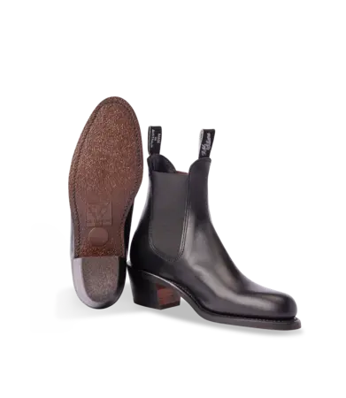RMW Womens Rosebery Boot D Fit - Black