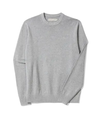 RMW Howe Cotton Sweater - Steel Grey