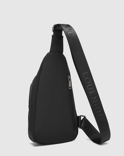 Louenhide Boyd Nylon Sling Bag - Black