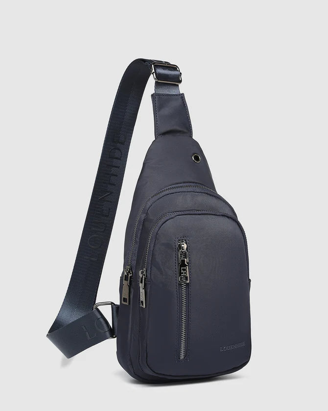 Louenhide Boyd Nylon Sling Bag - Navy