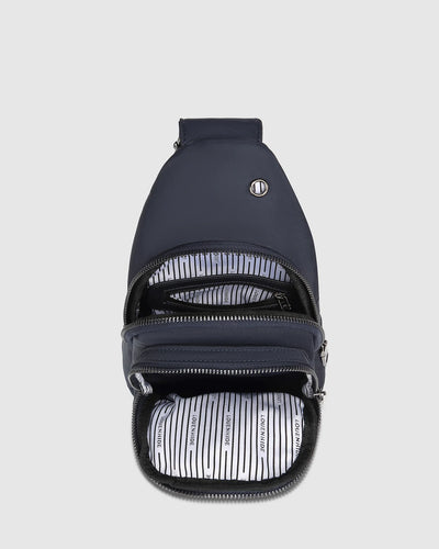 Louenhide Boyd Nylon Sling Bag - Navy