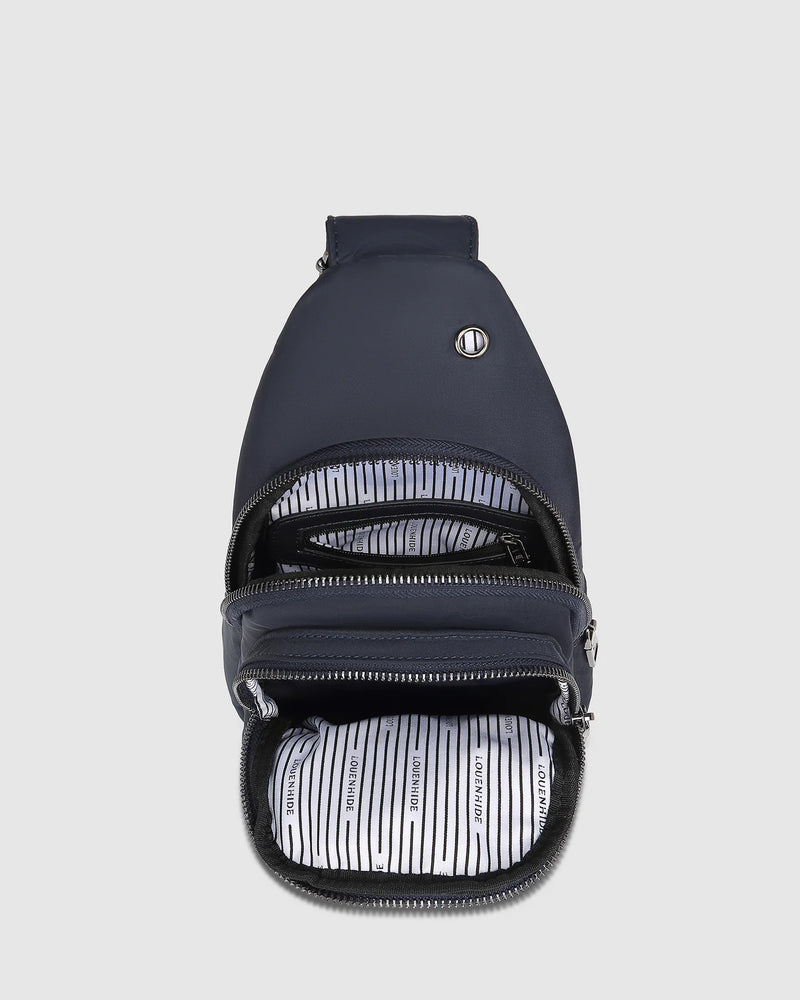Louenhide Boyd Nylon Sling Bag - Navy