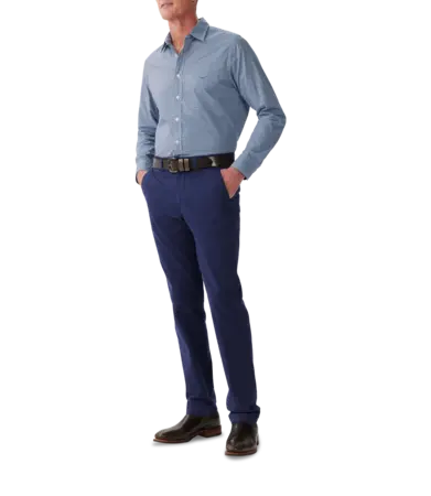 RMW Regular/Collins Shirt - Green Blue White