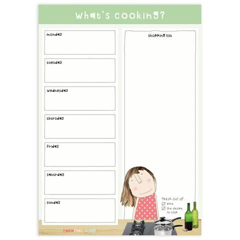 Rosie Made A Thing - Whats Cooking - Planner