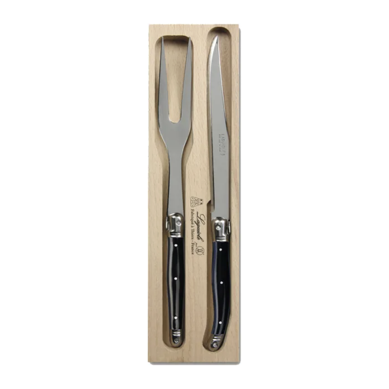 Verdier Carving Set - Black