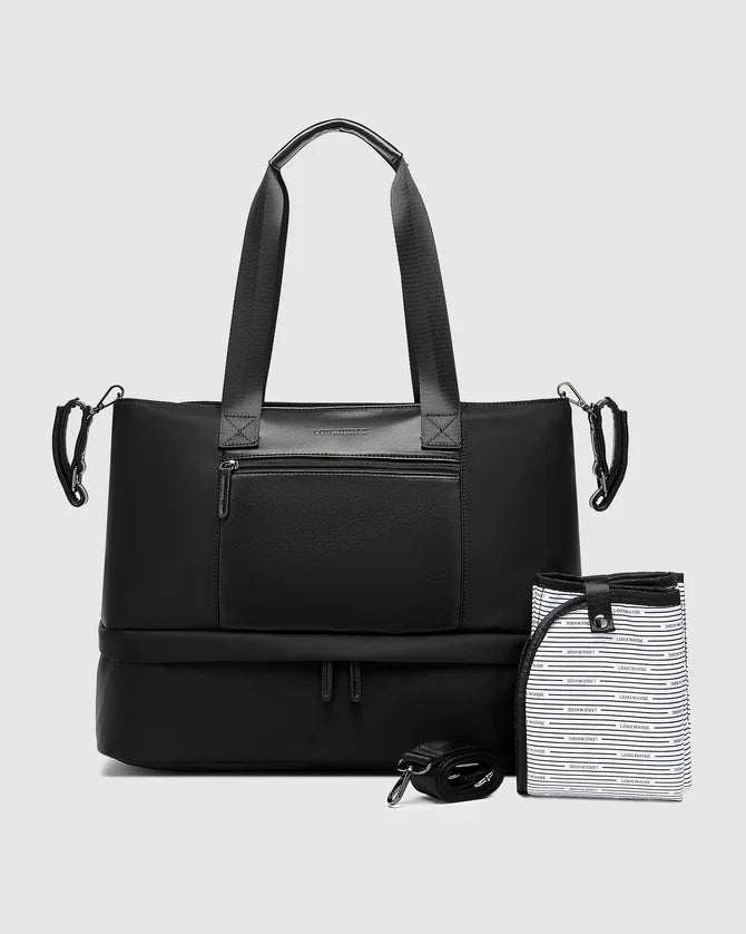 Louenhide Madden Nylon Baby Bag - Black