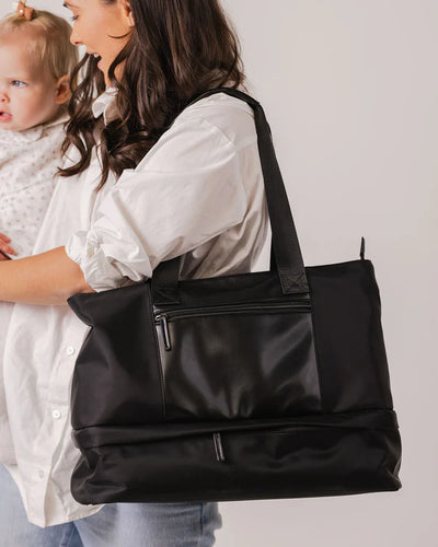 Louenhide Madden Nylon Baby Bag - Black