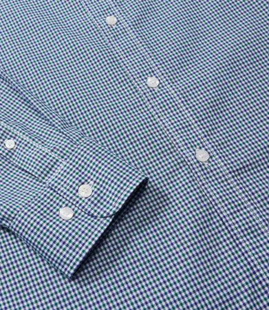 RMW Regular/Collins Shirt - Green Blue White
