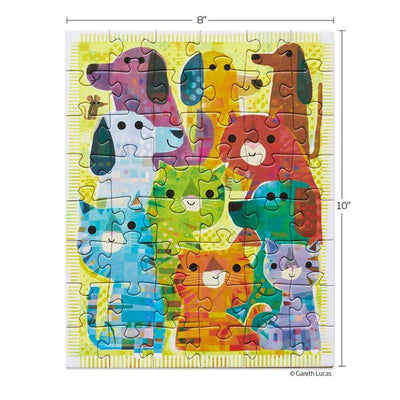 WerkShoppe - Tats & Dogs 48 Pce - Puzzle Snax