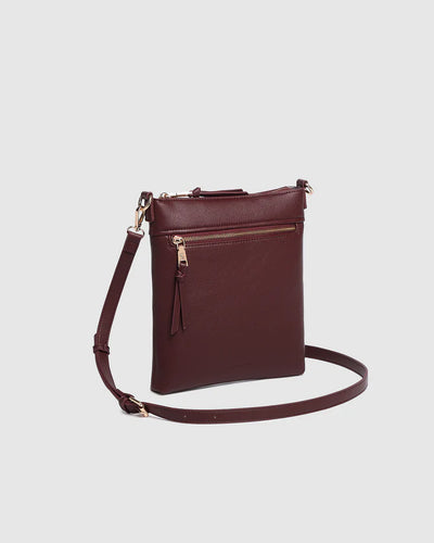 Louenhide Cressida Crossbody Bag - Burgundy