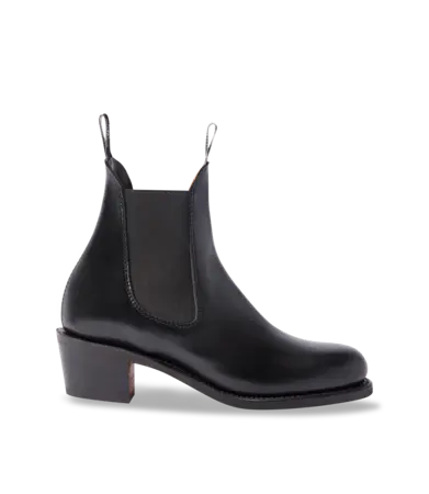 RMW Womens Rosebery Boot D Fit - Black