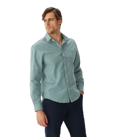 RMW Classic/Collins Shirt - Green/Blue