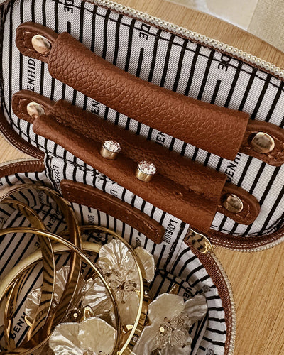 Louenhide Trudy Jewellery Box - Natural Tan