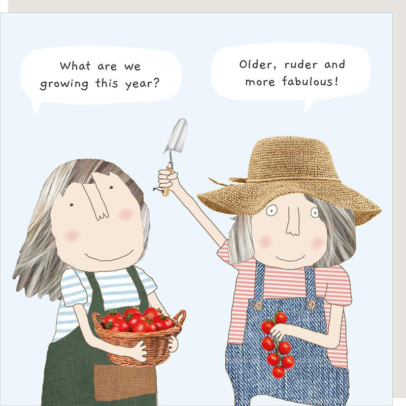 Rosie Made A Thing - Growing - Humour Card