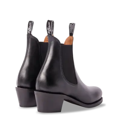 RMW Womens Rosebery Boot D Fit - Black