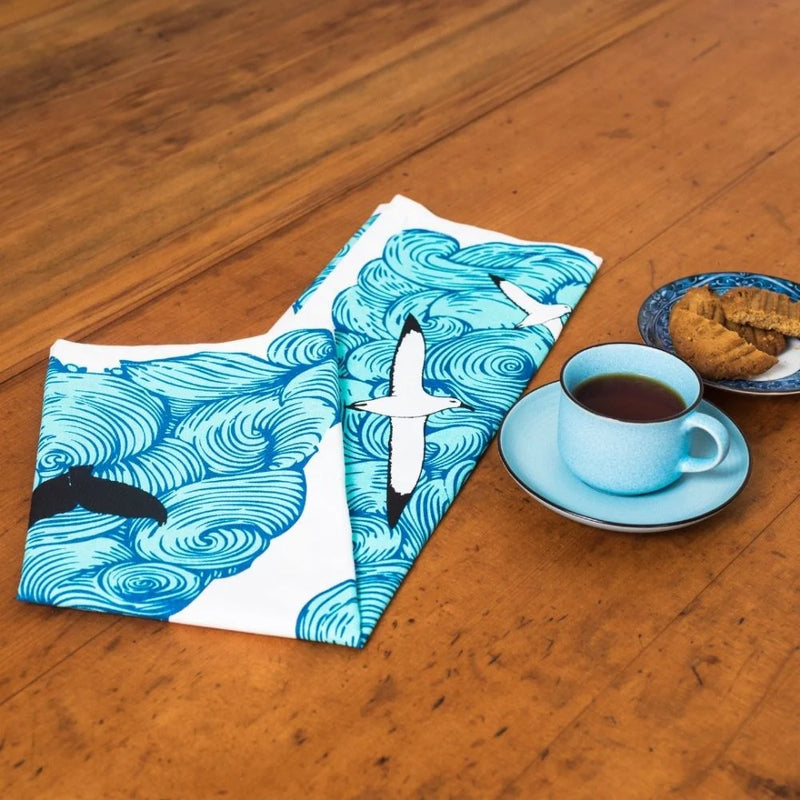 Kathryn Furniss - Tea Towel - Earth Sea Sky