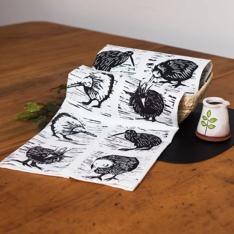 Kathryn Furniss - Tea Towel - The Kiwi