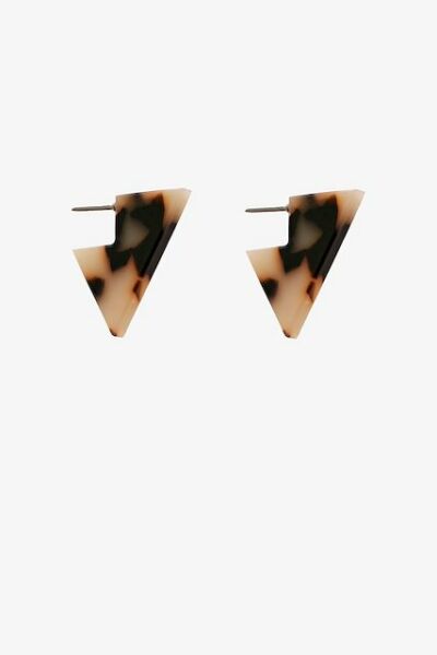 Antler Tort Tri Earring