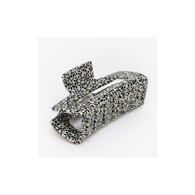 Antler Dalmation Claw Clip - Rectangle