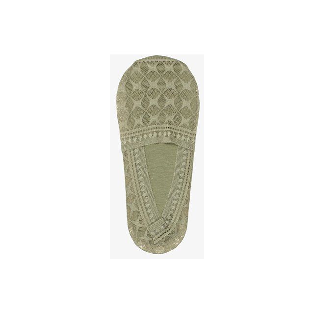 Antler Lace Sockette Khaki