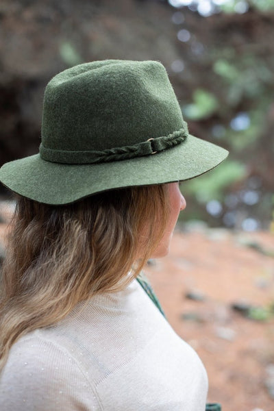 Antler Jackson Fedora - Moss