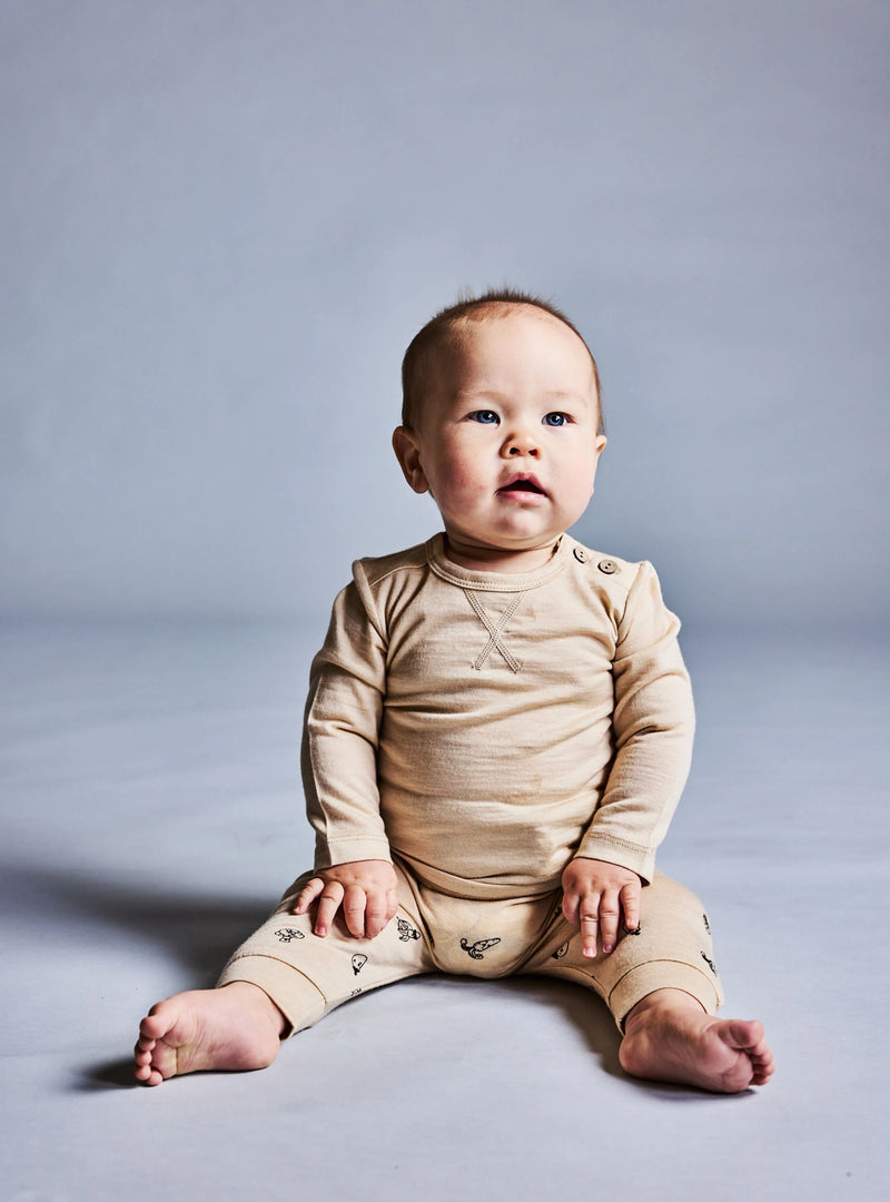 LFOH Asher Pants - Wheat Marle Fruit N Veg