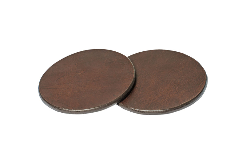 Atlas Leather Coaster Set