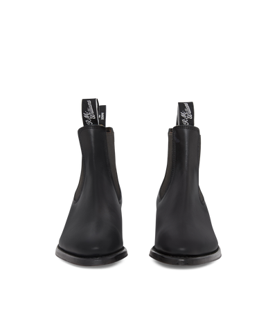 RMW Comfort Lady Yearling Rubber Sole Block Heel E Fit