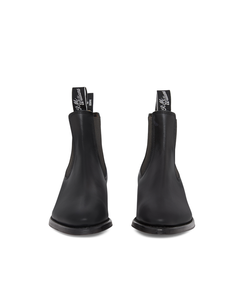 RMW Comfort Lady Yearling Rubber Sole Block Heel E Fit
