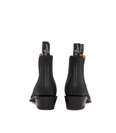 RMW Comfort Lady Yearling Rubber Sole Block Heel E Fit