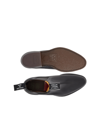 RMW Comfort Lady Yearling Rubber Sole Block Heel E Fit