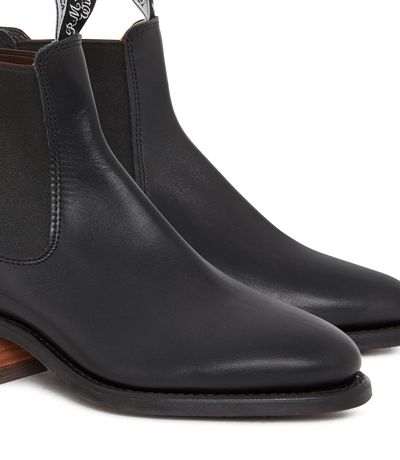 RMW Comfort Lady Yearling Rubber Sole Block Heel E Fit