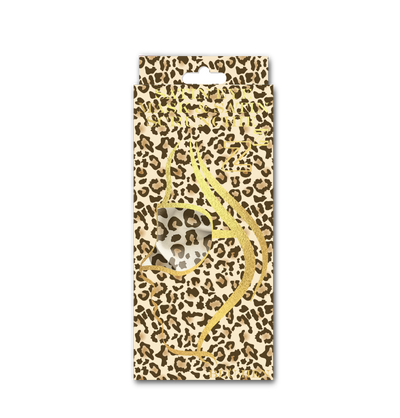 Bluhen - Leopard Print Satin Eyemask and Scrunchie