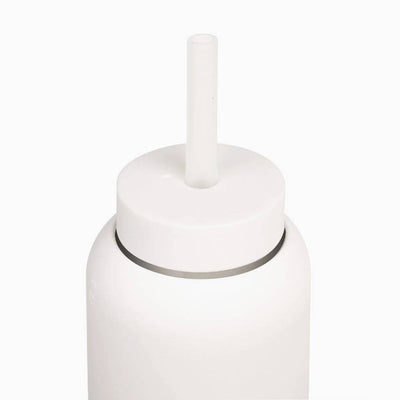 Bink Lounge Straw and Cap - White