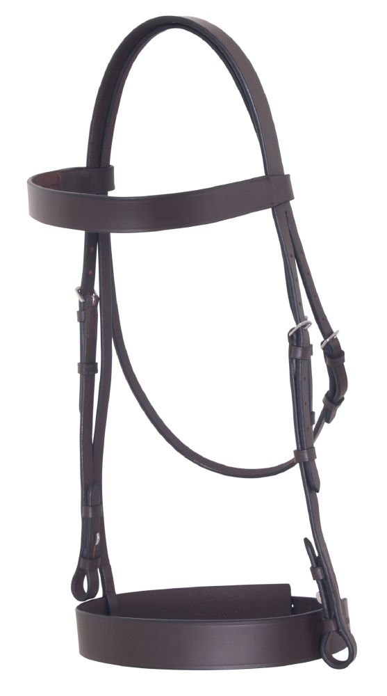 Platinum Show Bridle - Brown