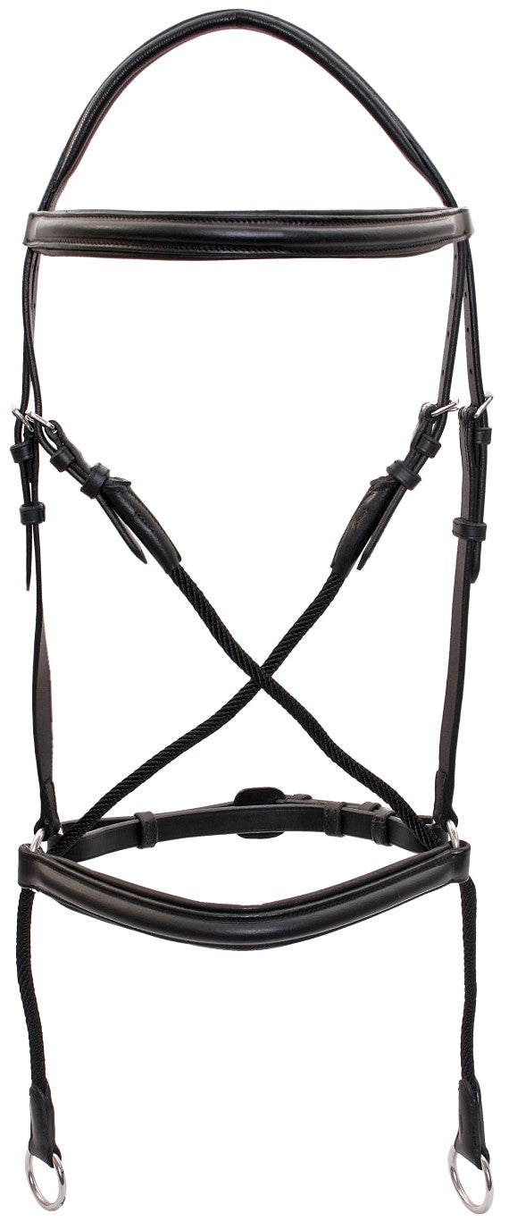 Platinum Bitless Bridle Head